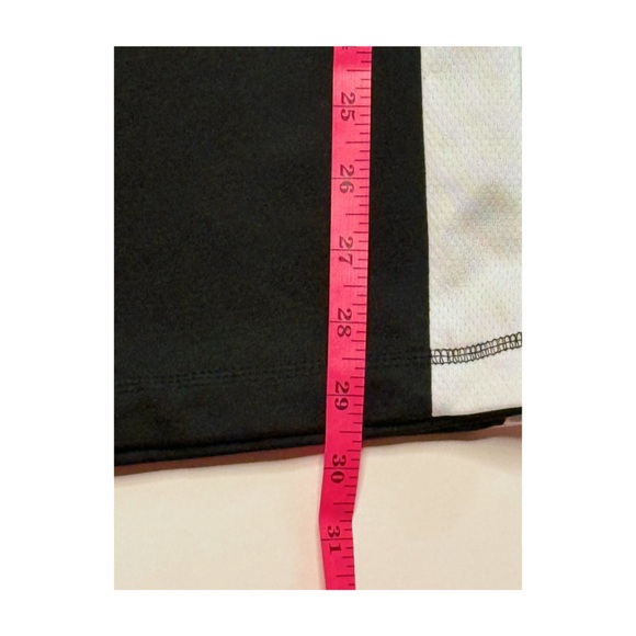 Danskin Now Women Black Drawstring Capri Pants XXL 2X Athletic Stretch Stripe - Picture 5 of 9